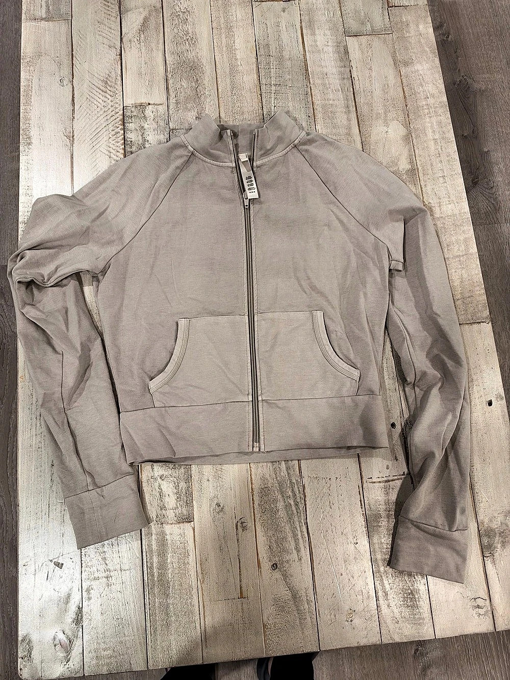 SKIMS Outdoor Washed Hoodie – Sand – Large – NWOT